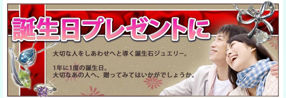 誕生日プレゼントに