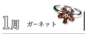 1月、ガーネット